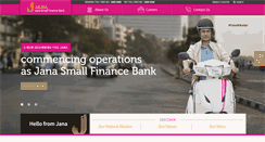 Desktop Screenshot of janalakshmi.com